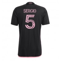 Inter Miami Sergio Busquets #5 Vonkajší futbalový dres 2023-24 Krátky Rukáv